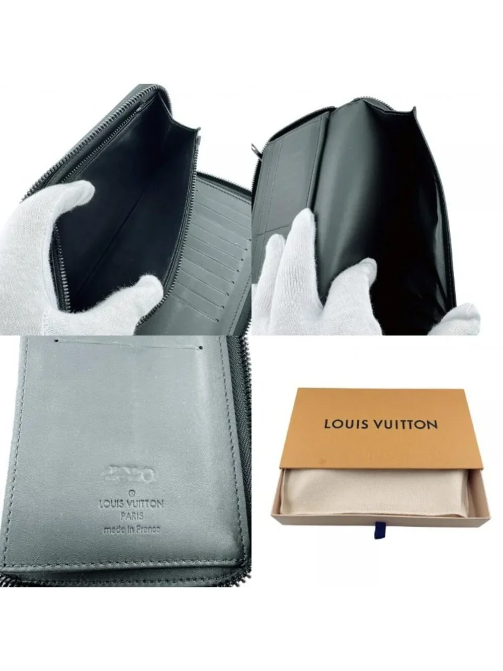 Louis Vuitton Zippy Wallet Vertical LV Aerogram